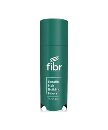 FIBR Hair Keratin Building Fibers Fill In Fine and Thinning Hair for instant Full and Thick Look Premium Hair Fibers For Both Men and Women (Black)