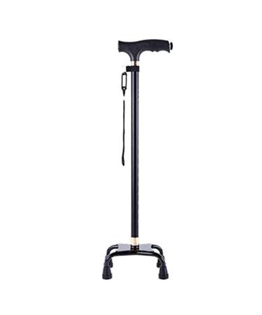 Lightweight Walking Stick with Wooden Ergonomic Handle Crutches 10 Adjustable for Men Women Arthritis Seniors Disabled Elderly Mobility Cane with 3 Legs Non-Slip Rotate