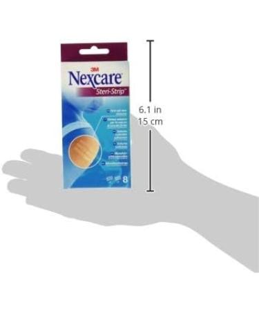 Nexcare Steri-Strip Wound Closure Strips - Assorted 8 Pieces per Pack | Standard Wound Care for Fast Healing - Buy Internationally - Buy Online on GoSupps.com