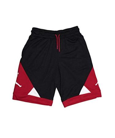 Nike Boys Shorts 100% Polyester 95A299 Black Large Black