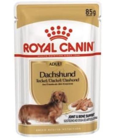 Royal Canin Breed Dachshund Wet Dog Pouches 85g (Pack of 24)