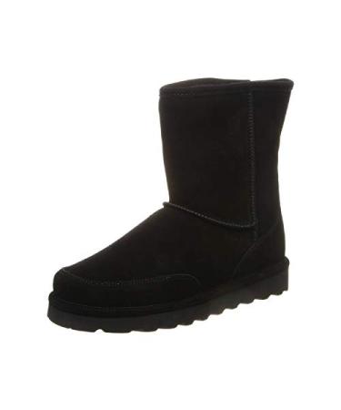 BEARPAW Men's Brady Multiple Colors | Men's Fashion Boot | Men's Slip On Boot | Comfortable Winter Boot 11 Wide Black