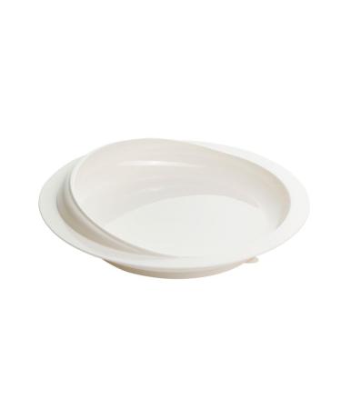 Spill Proof Scoop Bowl and Plate Set with Suction Base Adaptive Self Feeding Dinnerware Plate High-Low Adaptive Bowl