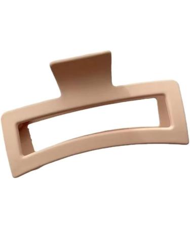 12.5CM Woman Extra Large Rectangle Hair Claw Barrettes Fashion Girl Hair Clips Hair Headwear Hair Accessories Korean Hairpins (Color : Light Orange Size : One size) One size Light Orange - Buy Online on GoSupps.com