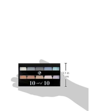 Buy W7 10 Out of 10 Eyeshadow Palette - 1g x 10 | International Shipping Available - Buy Online on GoSupps.com