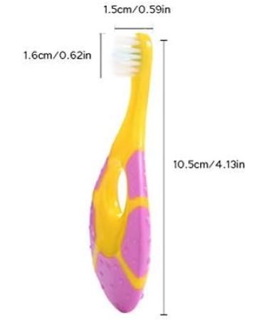 BovoYa 6 Pack Baby Toothbrush - Soft Bristles BPA Free for Toddlers (0-2 Years) - Gentle Oral Care - Buy Online on GoSupps.com