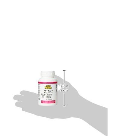 Natural Factors Zinc Citrate 50mg - 90 Tablets | Immune Support & Health Boost - Buy Online on GoSupps.com