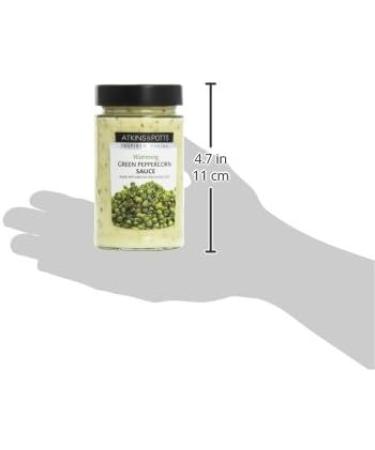Atkins & Potts Green Peppercorn Sauce 200g - Delicious Gourmet Condiment - Buy Online on GoSupps.com