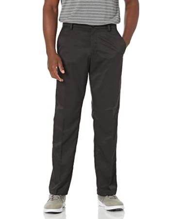 Amazon Essentials Men's Classic-Fit Stretch Golf Pant (Available in Big & Tall) Polyester Blend Black 36W x 30L