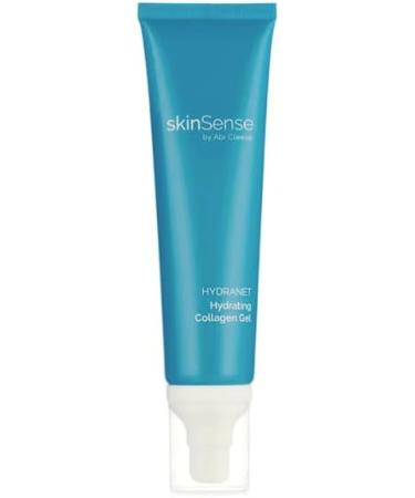 SkinSense Hydranet Hydrating Collagen Gel 100ml - Vegan Moisturiser & Face Serum for Menopausal Skin - Plant-Based Collagen Mask for Hydration - Buy Online on GoSupps.com