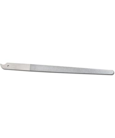 Dajidafu Nail Files Diamond Nails File Stainless Steel Fine Gravel for Surface Manicure Tools with Curved Tip Comfortable Hold Pedicure - Buy Online on GoSupps.com