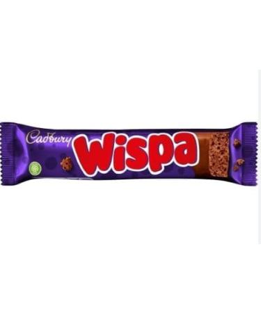 Wispa Chocolate Bar (Pack Of 48) Delicious Tasty And Twisty Treat Gift Hamper Christmas Birthday Easter Gift
