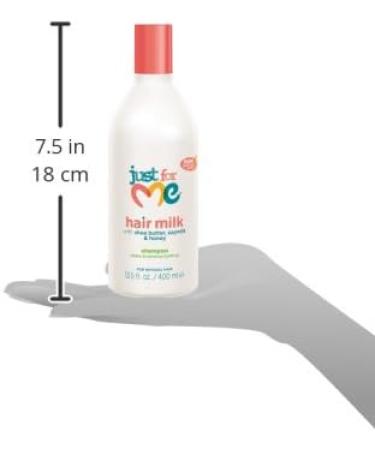 Just For Me Hair Milk Shampoo - Enriched with Soy Milk and Honey - 399 ml - Buy Online on GoSupps.com