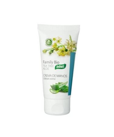 Santiveri Familia Tea Tree Hand Cream 50 ml Green Tea Tea Tree 50 ml (1 pack)