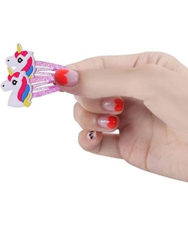 Gifts & Goodies 10 Unicorn Hair Clips Kids Girl Hair Accessories Hairclips Hair Slides UK Seller - Buy Online on GoSupps.com