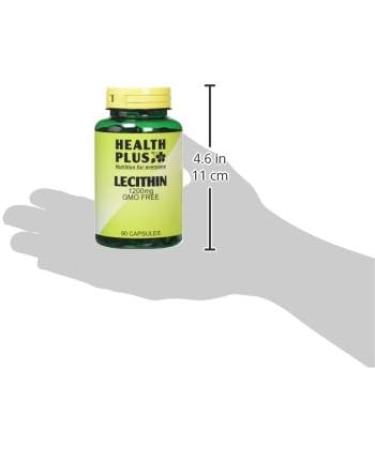 Health Plus Lecithin 1200mg Memory Plant Supplement - 90 Capsules - Buy Online on GoSupps.com