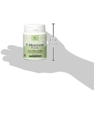 VITA1 D-Mannose Powder - 100g | Pure Natural Vegan Additive-Free | Best for Vegans & Vegetarians - Buy Online on GoSupps.com