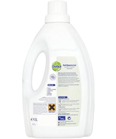 Dettol Antibacterial Laundry Cleanser Spring Fresh Cotton 1500ml - Buy Online on GoSupps.com
