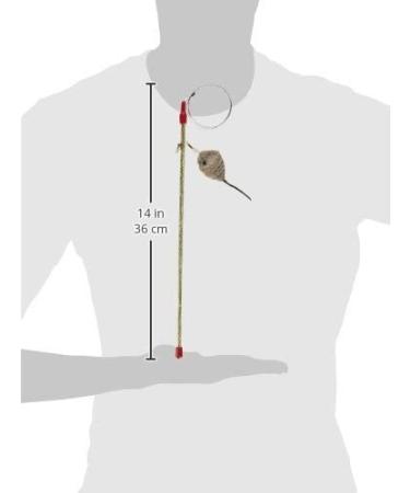 Go Cat Teaser Cat Catcher Wand - Interactive Cat Toy | Assorted Colors - Buy Online on GoSupps.com