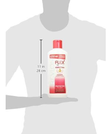  REVLON Revlon Flex Keratin Shampoing Dyed/Highlighted Hair 650 ml - Buy Online on GoSupps.com