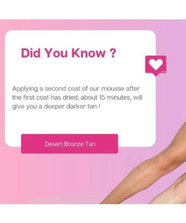 Desert Bronze Golden Self Tanning Mousse Instant Streak Free Tan - Buy Online on GoSupps.com