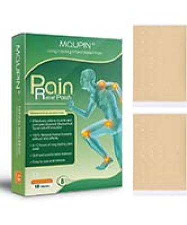 Pain Relief Plaster MQUPIN Pain Relieving Patch Long Lasting Effect Relief Knee Pain Backache Joint Muscle Cervical Vertebra Pain Relief Patch Up to 24 Hours(7 * 10cm 18PCS) 18 Pcs