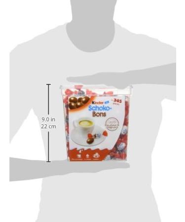 Kinder Chocolate Bons Box Kinder Approximately 345 Pieces 2 kg - Buy Online on GoSupps.com