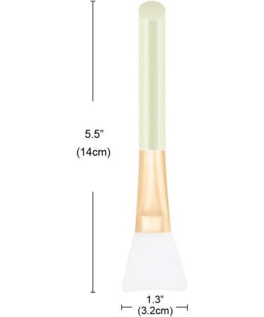 3 PCS Silicone Face Mask Brush Set - Soft Facial Mud Mask Applicator Tools - Buy Online on GoSupps.com