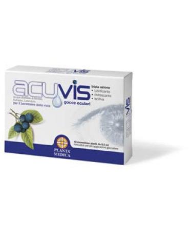 ABOCA - ACUVIS DROPS EYECULARS 10 AMPOULES SINGLE DOSE