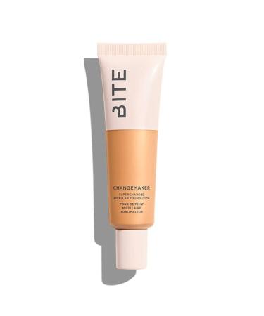 Bite Beauty Changermaker-Supercharged Micellar Foundation shade L35 (30ml/1oz)  1 Ounce Peach 1 Ounce (Pack of 1)