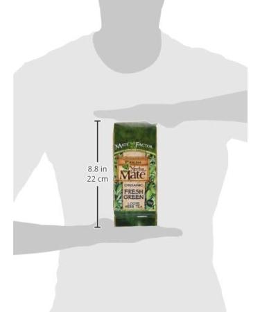 Mate Factor Organic Yerba Mate 12 oz - Fresh Green Loose Leaf Tea - Buy Online on GoSupps.com