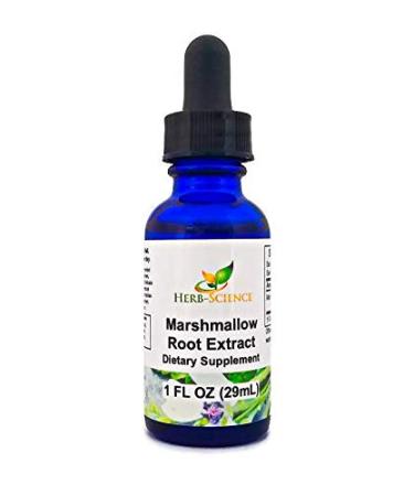 Herb-Science Marshmallow Root Extract Alcohol-Free, 1 Fluid oz 1 Ounce