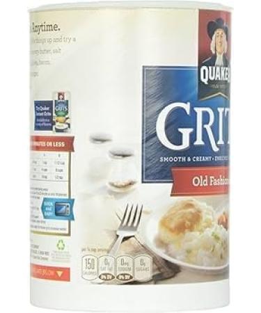  Quaker - Grits Quaker Old Fashioned Smooth Creamy Grains 24 Oz (Pack of 2) - Buy Online on GoSupps.com