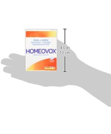 Boiron Homeovox 60 Tablets Homeopathic Medicine for hoarseness loss of voice laryngitis and strained vocal chords - Buy Online on GoSupps.com
