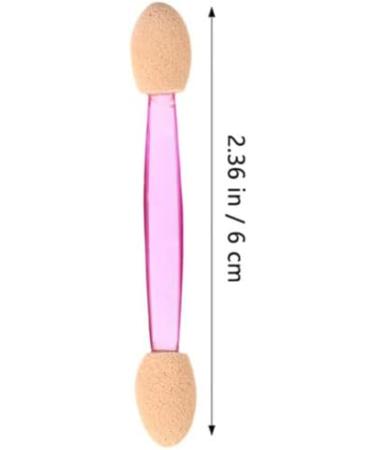 Beaupretty 50pcs Double Ended Eyeshadow Brush Makeup Wand Beauty Kit Pink Woman Disposable Accessories Plastic - Buy Online on GoSupps.com