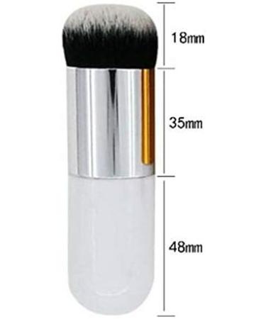 Soft Flat Foundation Face Blush Kabuki Powder Contour Blending Brush Makeup Tool - Buy Online on GoSupps.com