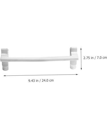 Zerodeko Daisy Wall Decal 2pcs Cabinet Rack Over Door Rack Towel Rack Cabinet Towel Organizer Wall-Mounted Shower Door - Buy Online on GoSupps.com