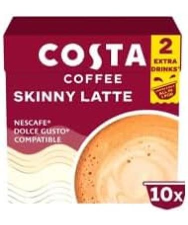 Costa Coffee Pods - Pick Any 2 Pack From 6 Flavours Including Costa Skinny Latte Pods Americano Pods Latte Pods Caramel Latte Pods Cappuccino & Flat white Coffee Pods - Buy Online on GoSupps.com