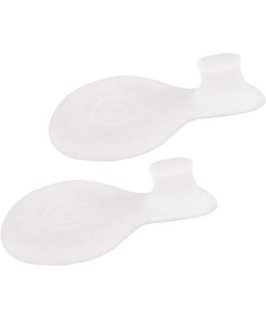 Metatarsalgia Orthopedic Insoles with Manicure Tools - 4 Pairs | Foot Valgus Protector & Toe Splint | Silicone Nail Tools for Adults - Transparent Divider x4pcs - Buy Online on GoSupps.com