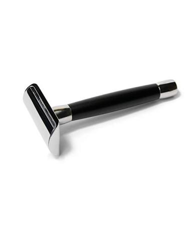 Safety razor with new safe shaving head - closed head - stainless steel - handmade in Germany