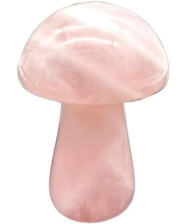 Saturey 1-Pack Natural Large Green Aventurine Pink Crystal Mushroom Polished Stones Suitable for Home (Color : Green Aventurine) - Buy Online on GoSupps.com
