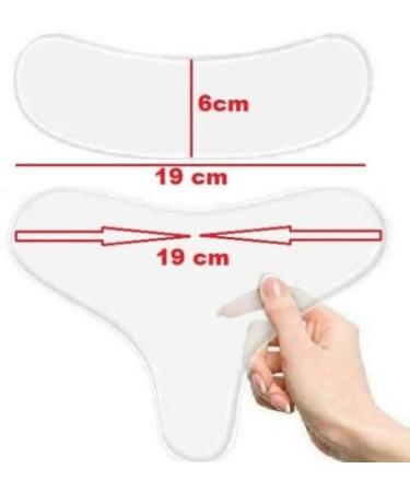 BRAVECOW 2 Pieces Reusable Chest Neck Pad Anti Wrinkle Chest Pads Transparent Silicone Anti Aging Decollete Pad Smoothing Skin (Chest Pad) - Buy Online on GoSupps.com