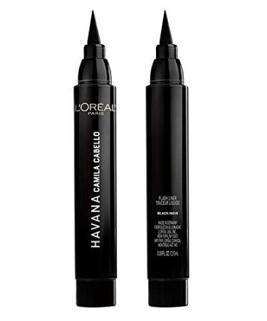 L'Or al Paris Camila Cabello Flash Liner 01 Black - Precise Felt Tip Eyeliner 2.5 ml | International Shipping Available - Buy Online on GoSupps.com