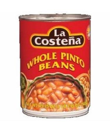 La Costena Whole Pinto Beans, 19.75 oz (3)