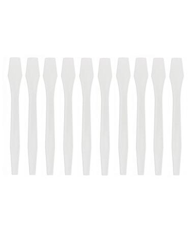 White large spatula 13 cm Kosmetex cream spatula cosmetic spatula 10 pieces 10-pack