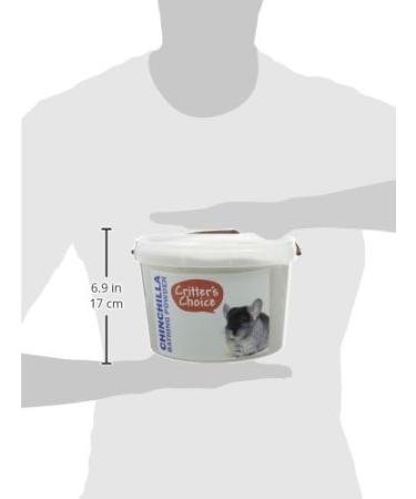 Critter's Choice 4.5kg Bathing Powder Specifically for Chinchilla Care - Buy Online on GoSupps.com