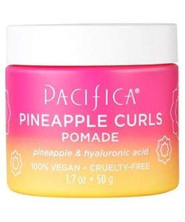 Pacifica Beauty Pineapple Curls Pomade| Hyaluronic Acid | For Curly and Textured Hair | 100% Vegan & Cruelty Free | Sulfate  Silicone + Paraben Free - Buy Online on GoSupps.com