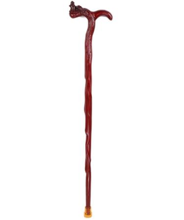 WoodeCane Solid Walking Stick Solid wood Crutches WoodeCane Elderly Walking Aid Crutches for Elderly Seniors Run forward