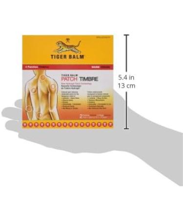Tiger Balm Pain Relieving Patch - Buy Online on GoSupps.com