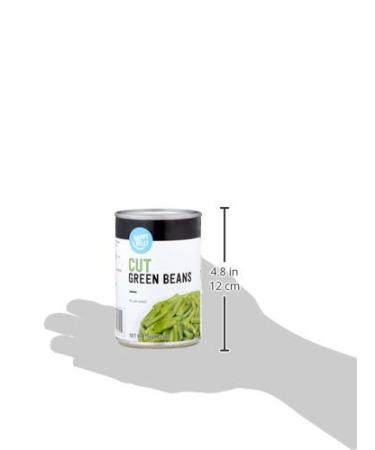 Amazon Brand - Happy Belly Cut Green Beans 15 Ounce - No Salt Added - Buy Online on GoSupps.com